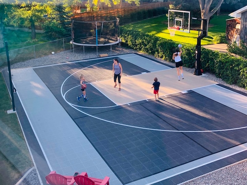 A Custom Game Court the Ultimate Family gift