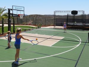Backyard Custom Game Courts