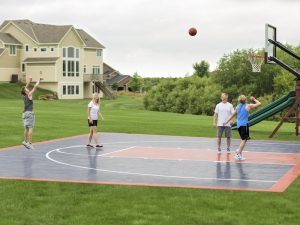 Backyard Custom Game Courts