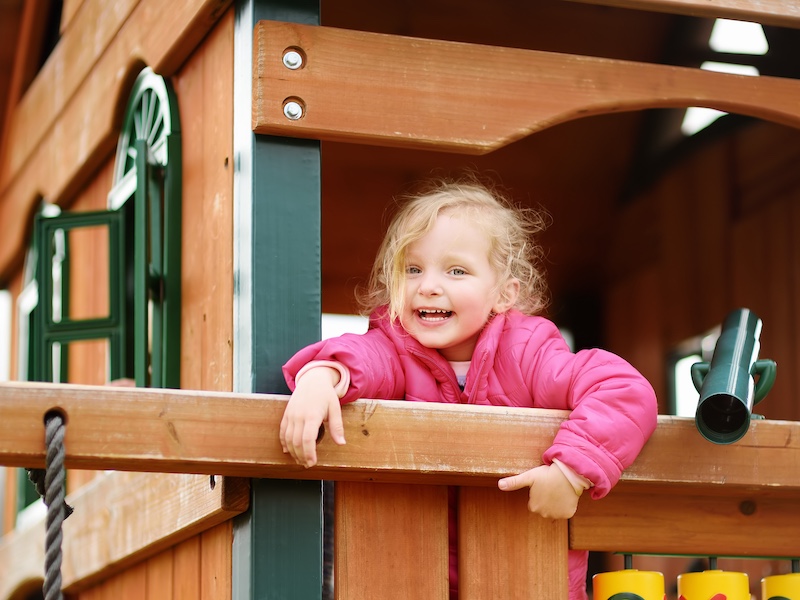 ultimate outdoor playset custom features