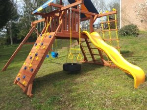 ultimate outdoor playset custom features