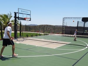 Custom backyard game courts in Tennessee