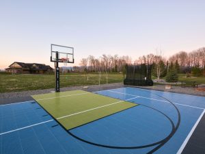 Custom backyard game courts in Tennessee