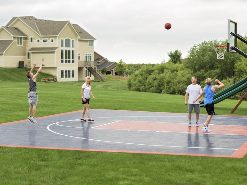 Custom basketball courts middle Tennessee