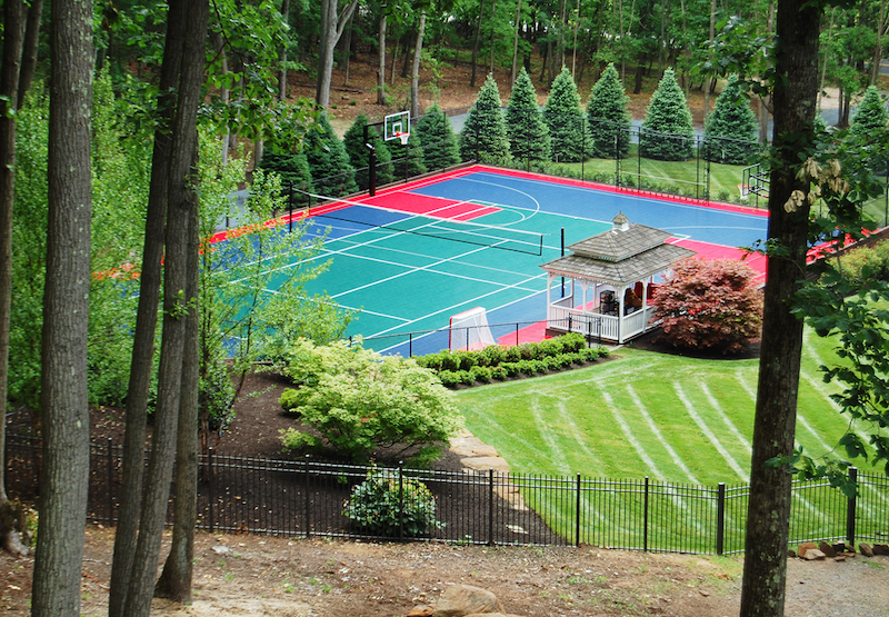 How Game Courts Keep Kids Active After School
