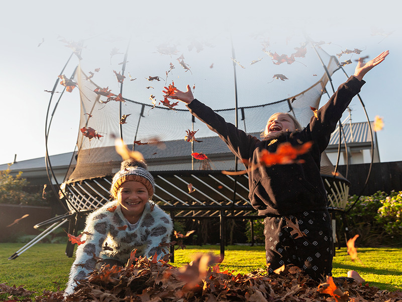 Trampolines for fitness fun and family bonding