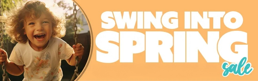 Happy Backyards Swing Into Spring Sale